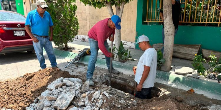 INTERAPAS recupera agua para vecinos de la calle Sirio en la Rural Atlas