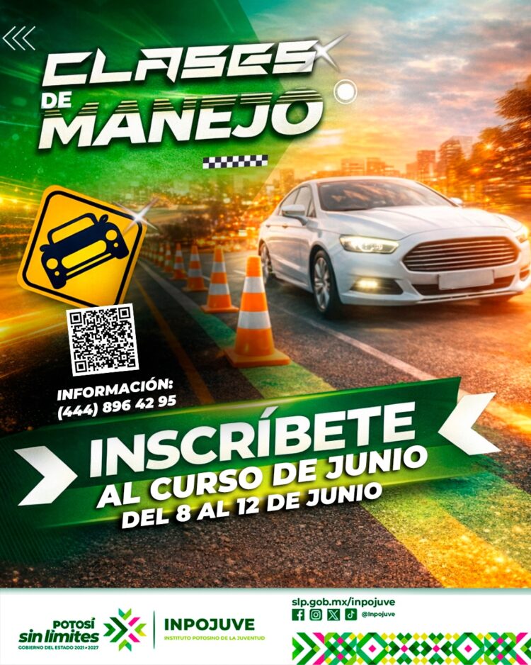 GOBIERNO ESTATAL ABRE NUEVA CONVOCATORIA DEL CURSO JÓVENES AL VOLANTE