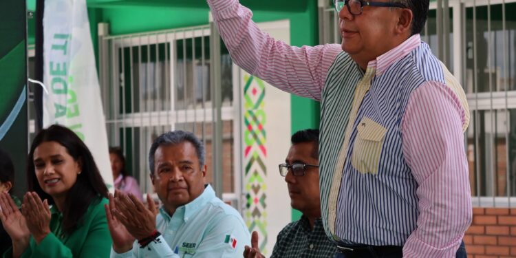GOBIERNO ESTATAL FORTALECE INFRAESTRUCTURA EDUCATIVA EN SOLEDAD DE GRACIANO SÁNCHEZ