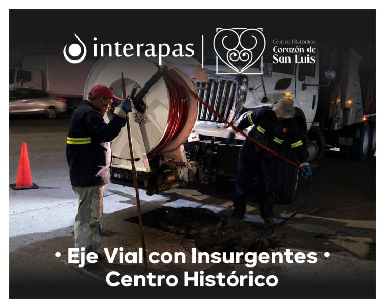 Interapas retira más de 400 kilos de basura de drenajes del Centro Histórico