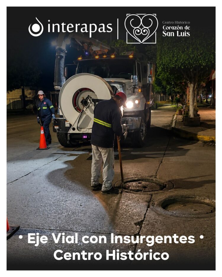 Interapas retira más de 400 kilos de basura de drenajes del Centro Histórico