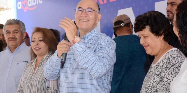 Más y mejores obras, Alcalde Galindo arranca rehabilitación en la Rural Atlas