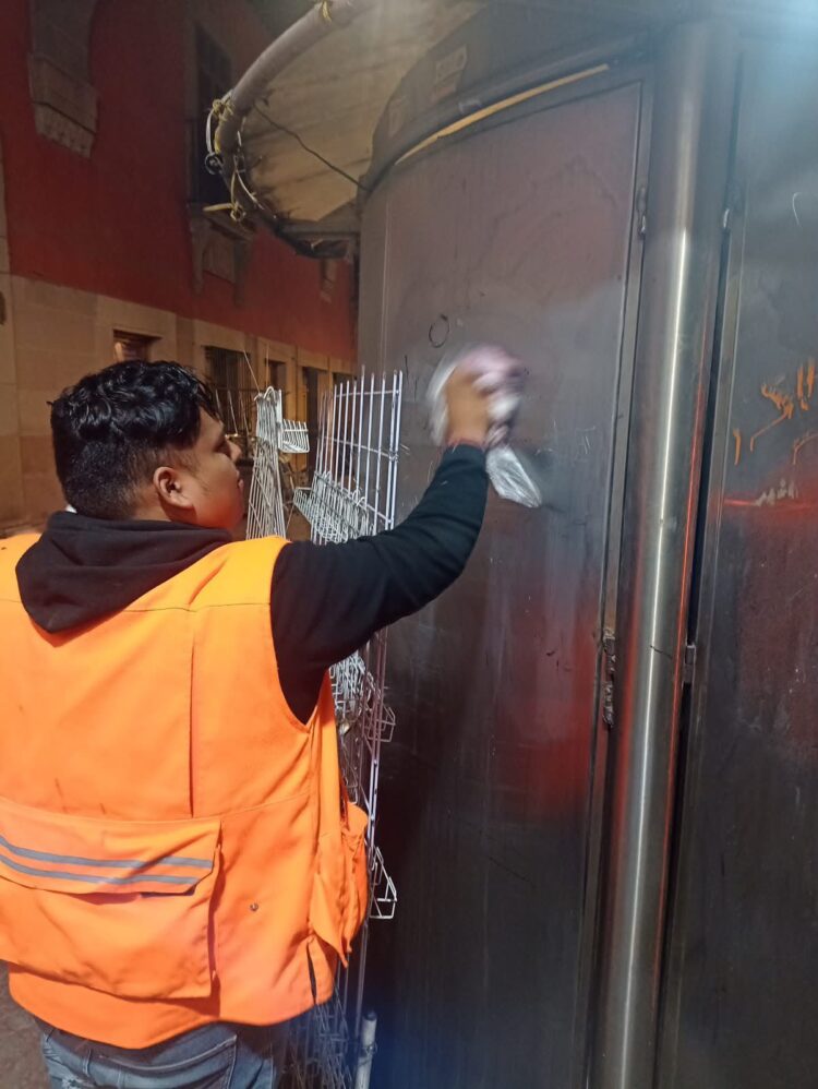 Continúan las acciones del Gobierno Municipal contra el grafiti en el Centro Histórico