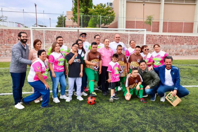 RICARDO GALLARDO Y CLAUDIA SHEINBAUM RESPALDAN AL TALENTO POTOSINO CON EXPERIENCIA MUNDIALISTA