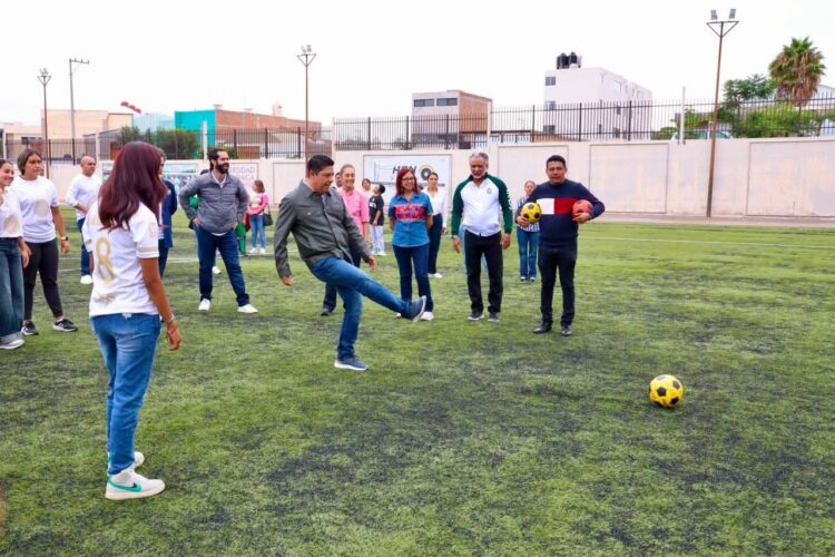 RICARDO GALLARDO Y CLAUDIA SHEINBAUM RESPALDAN AL TALENTO POTOSINO CON EXPERIENCIA MUNDIALISTA