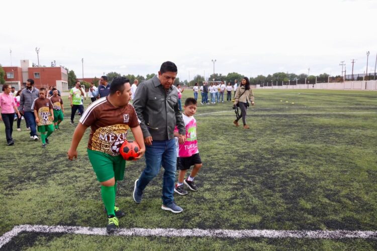 RICARDO GALLARDO Y CLAUDIA SHEINBAUM RESPALDAN AL TALENTO POTOSINO CON EXPERIENCIA MUNDIALISTA