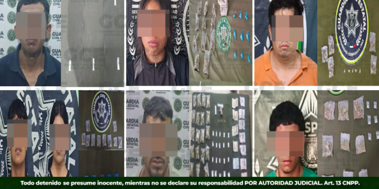 GUARDIA CIVIL ESTATAL BRINDA RESULTADOS EN LAS CUATRO REGIONES DEL ESTADO