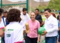 RICARDO GALLARDO Y CLAUDIA SHEINBAUM IMPULSAN INFRAESTRUCTURA DEPORTIVA EN SANTA MARÍA DEL RÍO