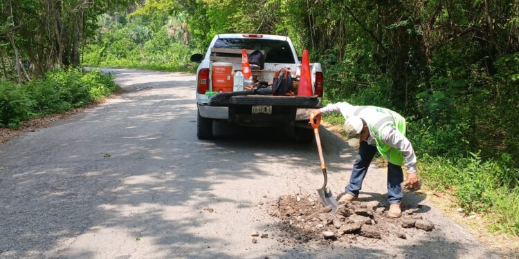 GOBIERNO ESTATAL LLEVA “ENCHULANDO TU COMUNIDAD” A SAN MARTÍN CHALCHICUAUTLA