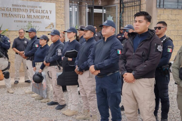 GOBIERNO ESTATAL REFUERZA LA SEGURIDAD EN CERRO DE SAN PEDRO