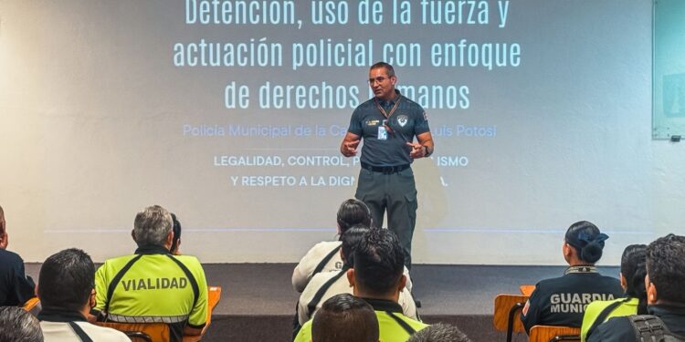 Policía de la Capital fortalece la capacitación policial con enfoque en derechos humanos