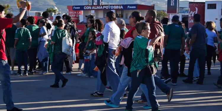 GOBIERNO ESTATAL REPORTA SALDO BLANCO TRAS PARTIDO MÉXICO VS. CHEQUIA EN EL ESTADIO LIBERTAD FINANCIERA