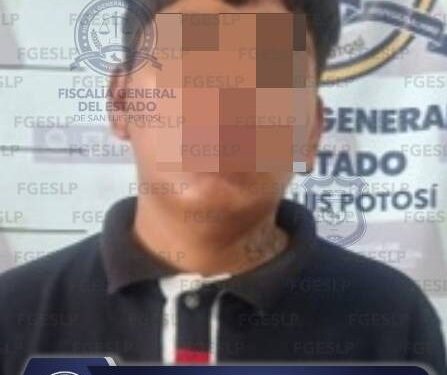 FISCALÍA POTOSINA APREHENDE A PERSONA POR TENTATIVA DE HOMICIDIO