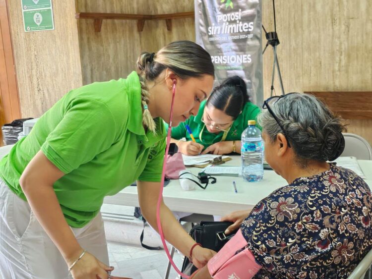 GOBIERNO ESTATAL ACERCA SERVICIOS DE SALUD PREVENTIVA A PENSIONADOS
