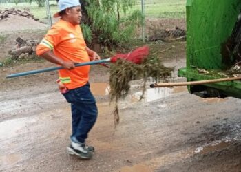 Gobierno de la Capital refuerza acciones preventivas y atención urbana ante lluvias de este lunes
