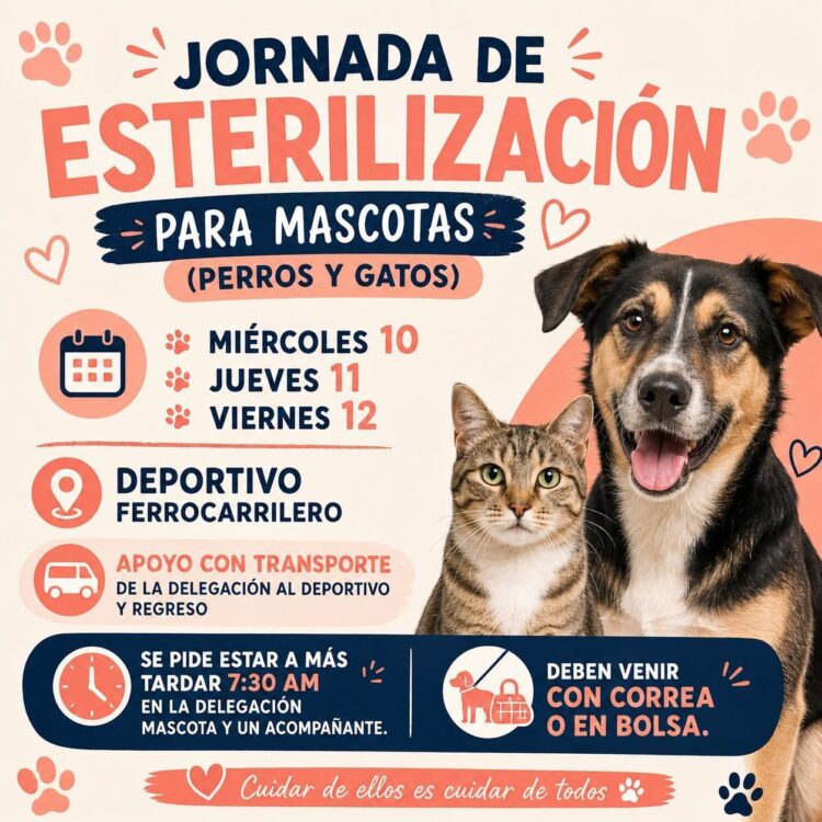 Se une Delegación de La Pila y fomenta acciones de bienestar animal