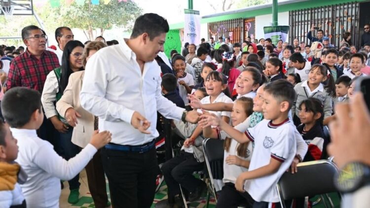 RICARDO GALLARDO CONSOLIDA INFRAESTRUCTURA EDUCATIVA