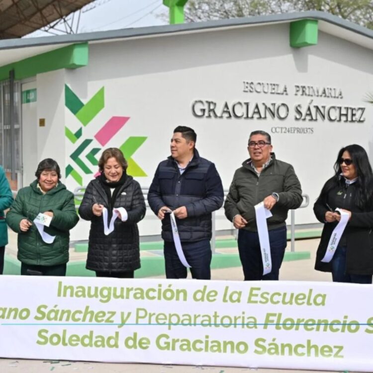 RICARDO GALLARDO CONSOLIDA INFRAESTRUCTURA EDUCATIVA