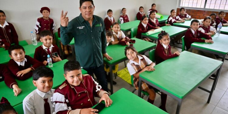 RICARDO GALLARDO CONSOLIDA INFRAESTRUCTURA EDUCATIVA