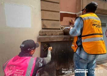 Gobierno de San Luis Capital refuerza acciones para mantener limpio el Corazón de San Luis