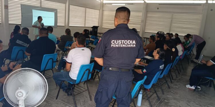 PROMUEVE ESTADO LA PROFESIONALIZACIÓN DEL PERSONAL PENITENCIARIO