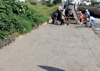 Gobierno de la Capital refuerza Sierra Vista con reparación definitiva y de mayor durabilidad