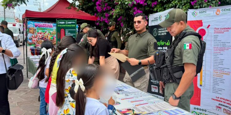 GUARDIA CIVIL ESTATAL REFUERZA LA SEGURIDAD Y LA PROXIMIDAD SOCIAL EN SAN LUIS POTOSÍ