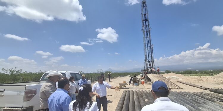 GOBIERNO DEL ESTADO PONE EN MARCHA NUEVO POZO DE AGUA POTABLE EN EL ALTIPLANO