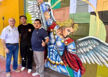 Trazo, pasión y futbol: San Luis Capital se llena de arte y color