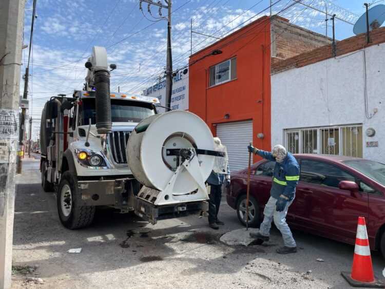 Interapas supera los 200 mil metros de drenaje atendidos en el primer semestre del año
