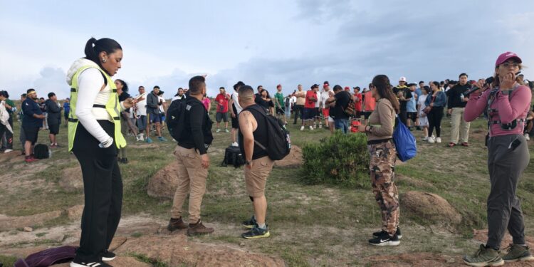 DE 300 PERSONAS PARTICIPAN EN LA PRIMERA RUTA DE SENDERISMO POR LA REINSERCIÓN