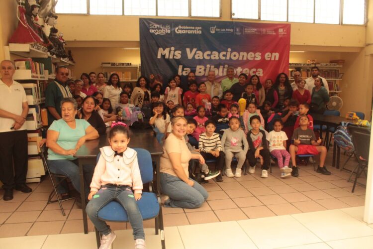 Gobierno de la Capital inicia con éxito las actividades del programa “Mis Vacaciones en la Biblioteca”