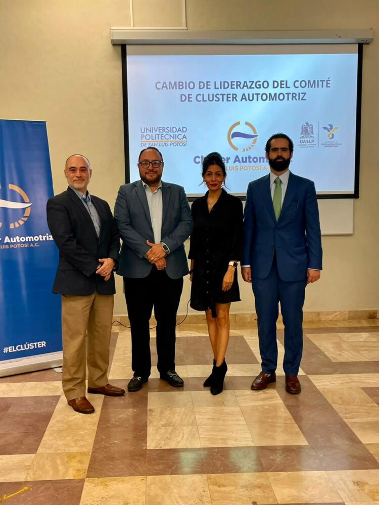UNIVERSIDAD POLITÉCNICA DE SLP ASUME EL LIDERAZGO DEL COMITÉ DEL CLUSTER AUTOMOTRIZ DE SAN LUIS POTOSI.