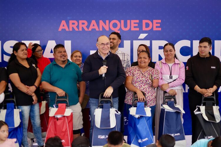 Galindo cumple: inicia obras de agua y drenaje en Tierra Blanca
