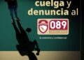 DENUNCIAR AL 089 AYUDA A COMBATIR LA EXTORSIÓN