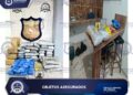 FISCALÍA POTOSINA ASEGURA PAQUETES CON PRESUNTA DROGA EN CATEO EN CIUDAD VALLES
