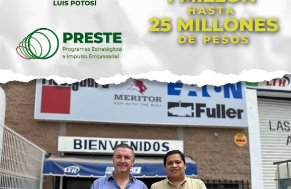 GOBIERNO DEL ESTADO IMPULSA LA INDUSTRIA CON CRÉDITO DE 2.5 MILLONES