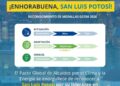 Gobierno de la Capital obtiene reconocimiento internacional por sus acciones contra el cambio climático