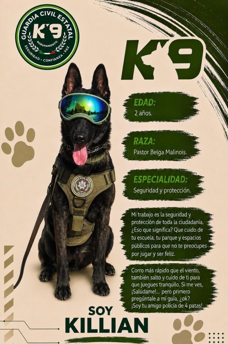 KILLIAN, EL LOMITO MÁS JUGUETÓN DEL AGRUPAMIENTO K9