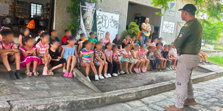 GUARDIA CIVIL ESTATAL PROMUEVE PREVENCIÓN Y BIENESTAR EMOCIONAL DE NIÑAS Y NIÑOS