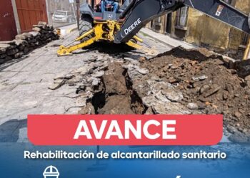 En su fase final, rehabilitación sanitaria de Interapas en la colonia Azteca Norte