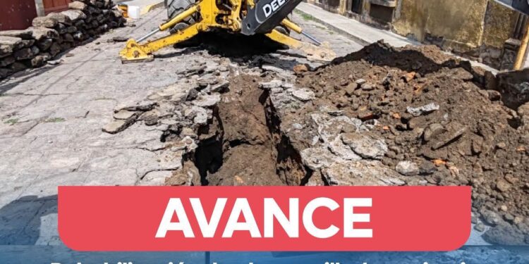 En su fase final, rehabilitación sanitaria de Interapas en la colonia Azteca Norte