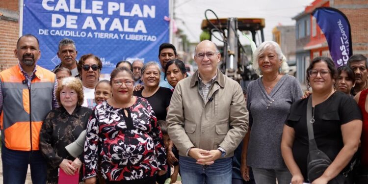 Enrique Galindo arranca obra esperada por más de 30 años en la colonia Emiliano Zapata