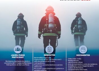 Exhorta regidor Rubén Lárraga a participar en el Premio Municipal de Bomberas y Bomberos “Óscar Francisco Benavente Liñán”