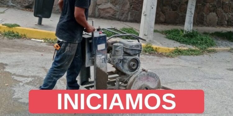 Interapas inicia trabajos de rehabilitación en la calle Albino García