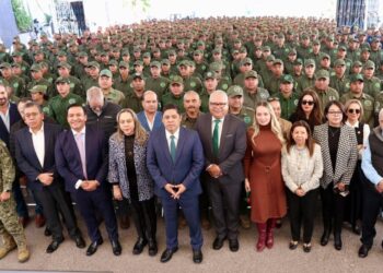 GOBERNADOR RICARDO GALLARDO REVISA AVANCES DE SEGURIDAD ESTATAL