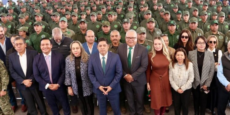 GOBERNADOR RICARDO GALLARDO REVISA AVANCES DE SEGURIDAD ESTATAL