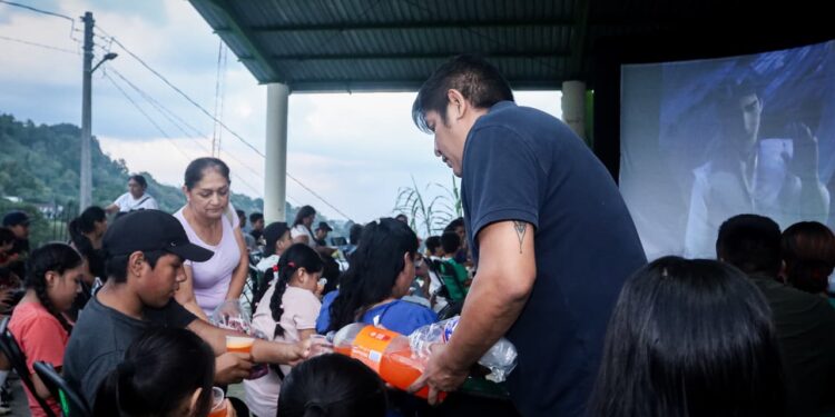 CINE INPOJUVE LLEGA A COMUNIDADES DE LA HUASTECA
