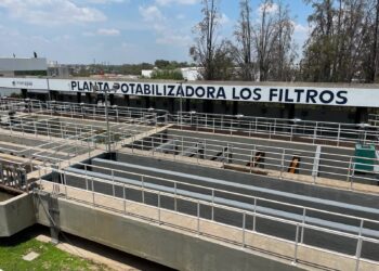 Rehabilitación de la planta potabilizadora “Los Filtros” alcanza 48 por ciento de avance