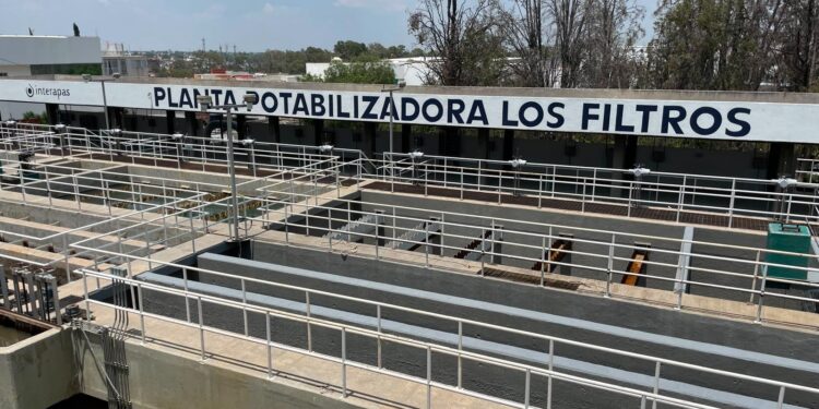 Rehabilitación de la planta potabilizadora “Los Filtros” alcanza 48 por ciento de avance